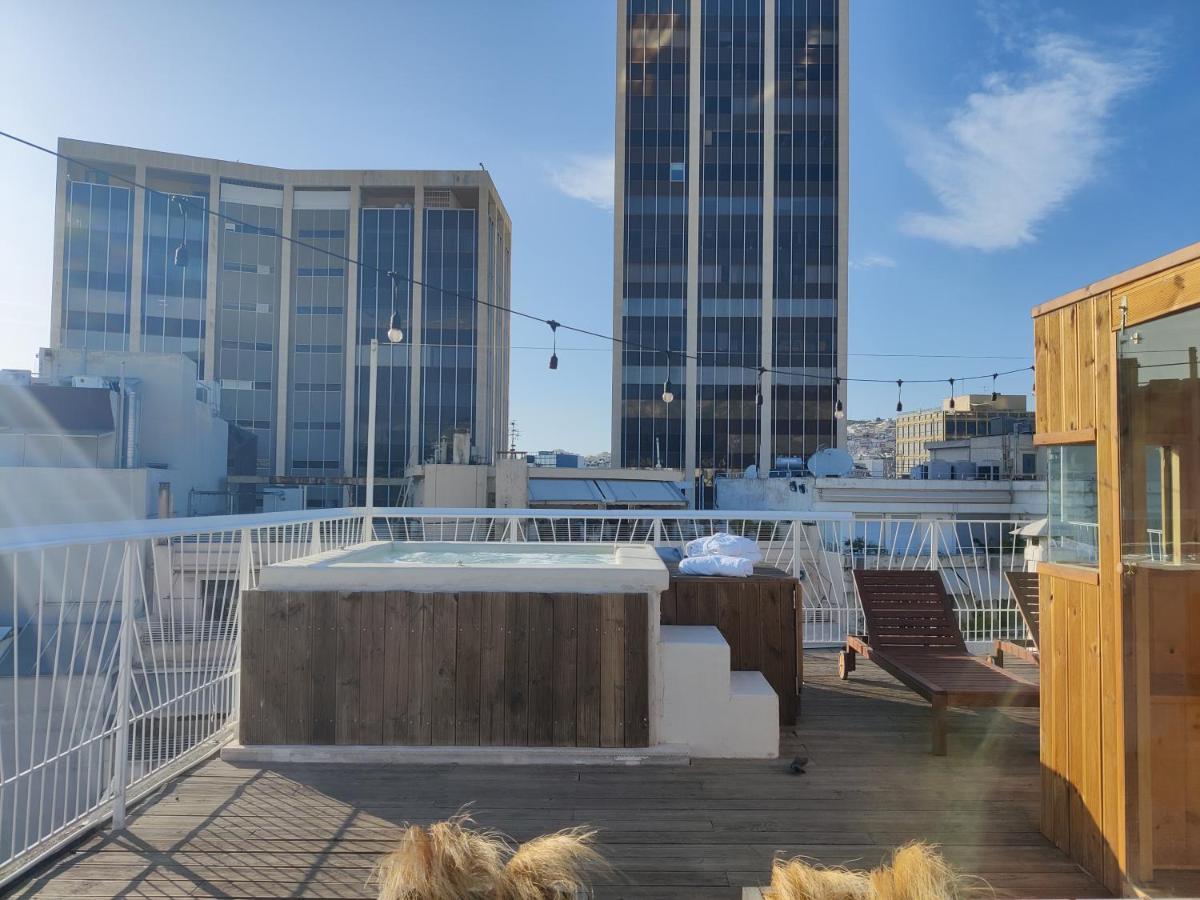 Unique Solar Penthouse With Jacuzzi And Sauna In Central Афины Экстерьер фото